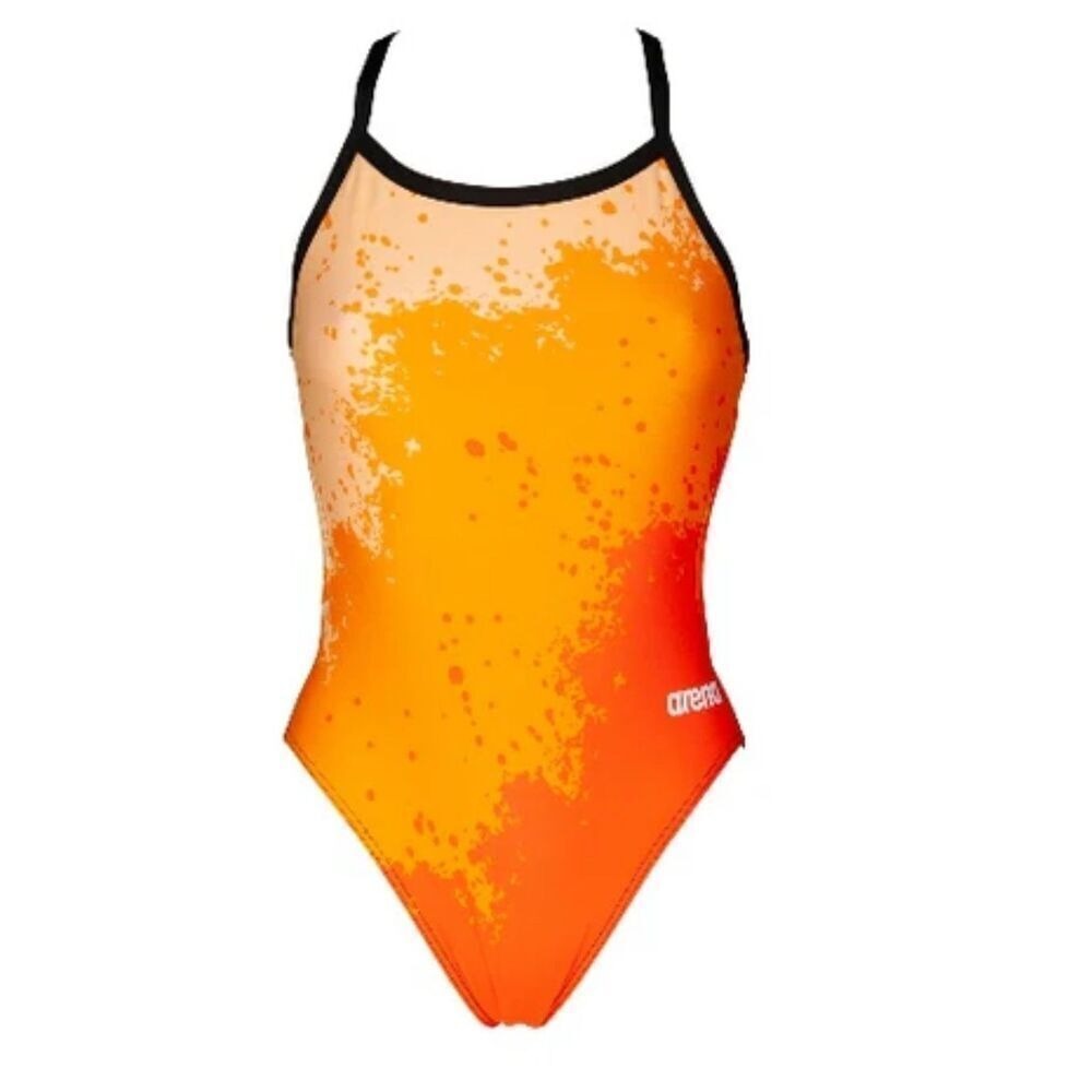 Cute women ARENA Women's ARENA Damen Spraypaint Challenge Back One Piece Swimsui - Picture 2 of 6